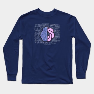 AI Brain Long Sleeve T-Shirt